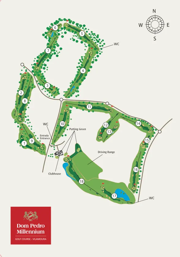 Millennium course map